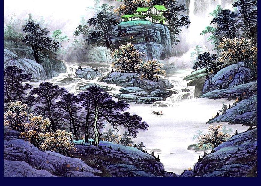 蓝色小球入袋